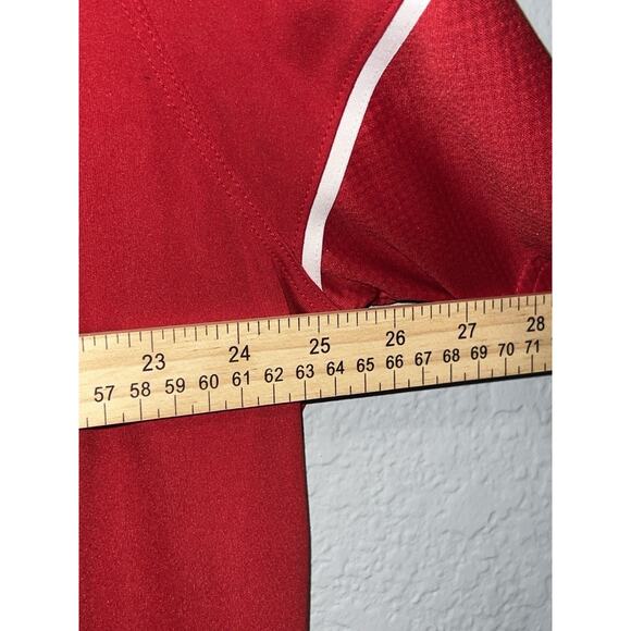 Houston Texans NFL Equipment Nike Dri-Fit Golf Polo Shirt Red Mens Size 3XL - Picture 6 of 9